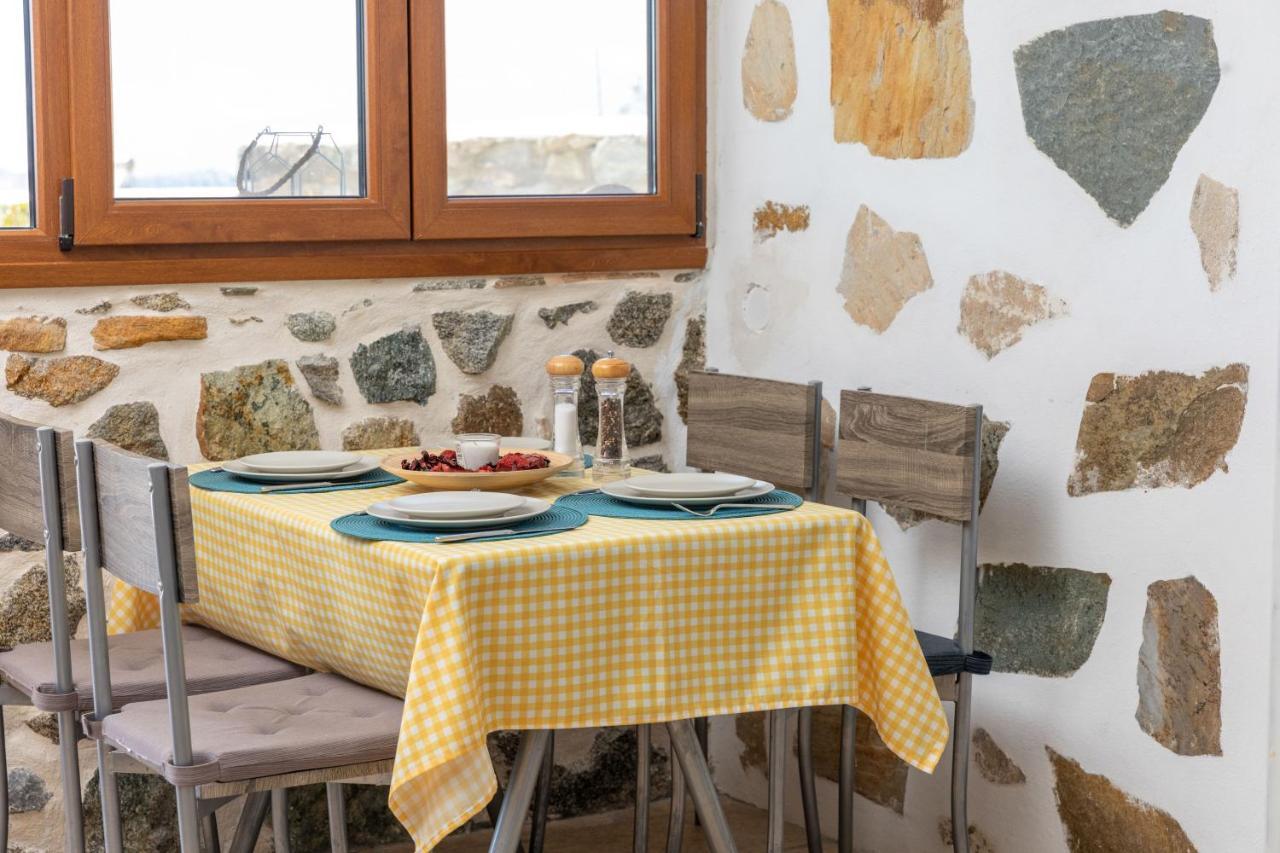 Вилла The Stone House Naxos Glinado Naxos Экстерьер фото