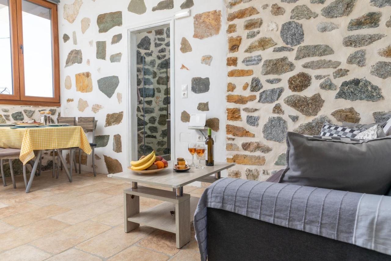 Вилла The Stone House Naxos Glinado Naxos Экстерьер фото
