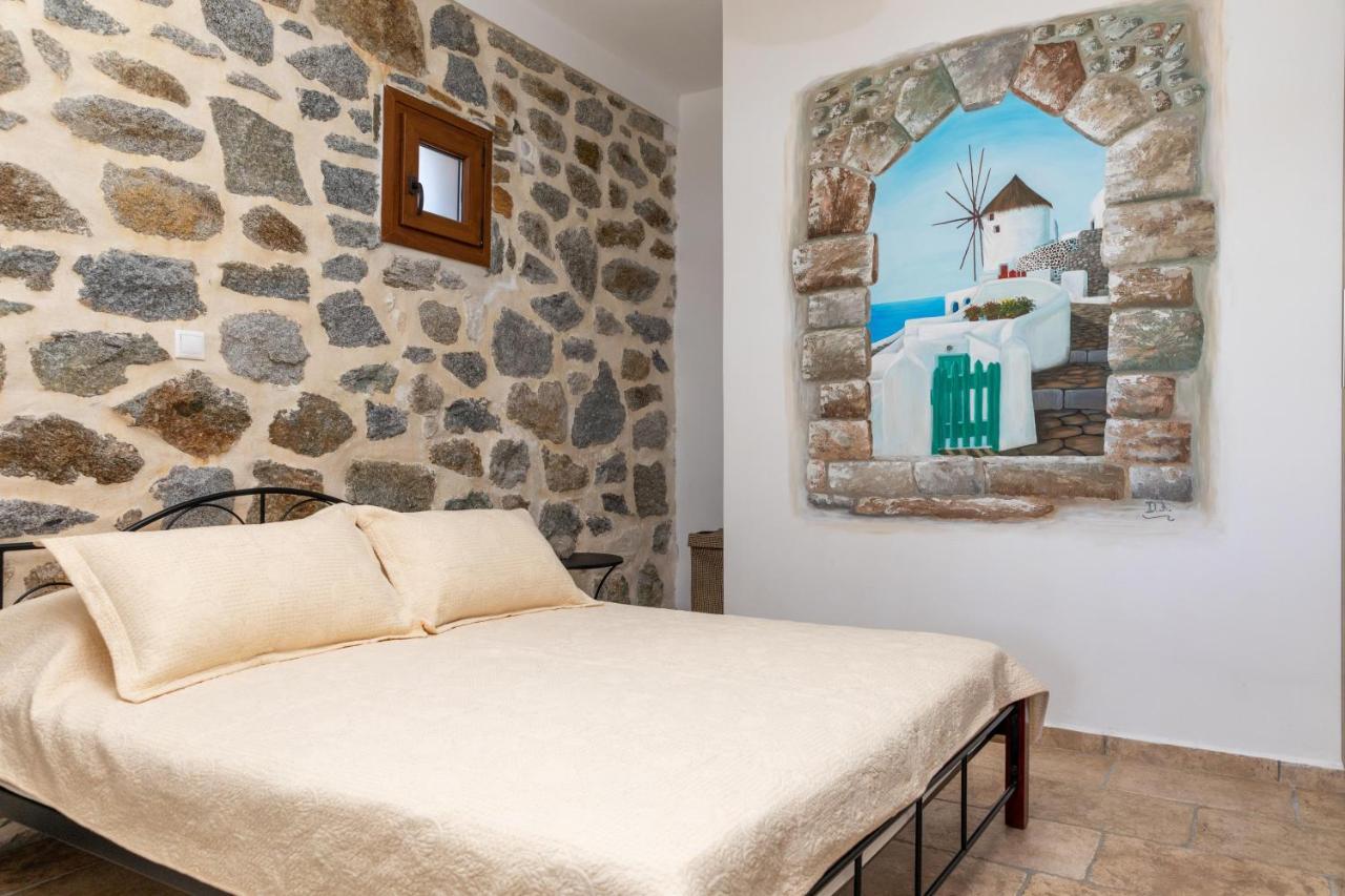 Вилла The Stone House Naxos Glinado Naxos Экстерьер фото