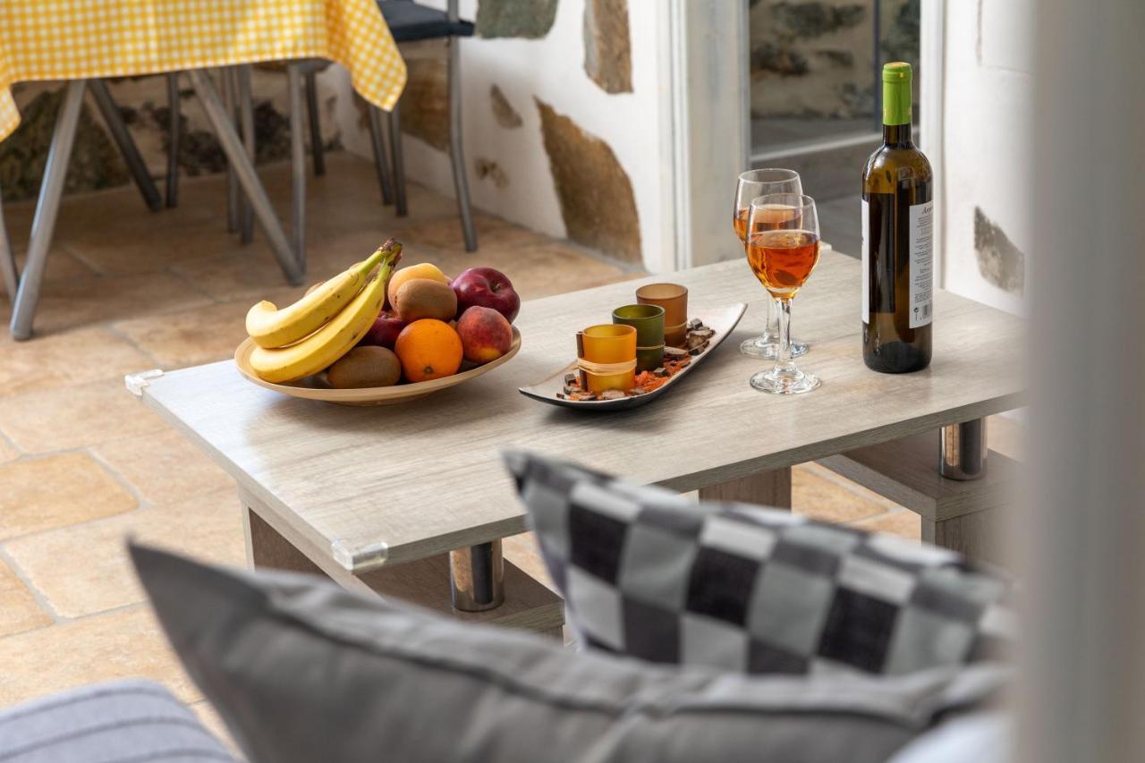 Вилла The Stone House Naxos Glinado Naxos Экстерьер фото