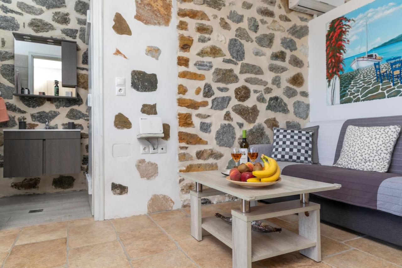Вилла The Stone House Naxos Glinado Naxos Экстерьер фото