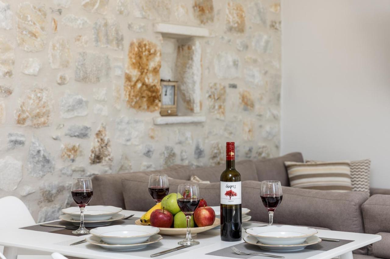 Вилла The Stone House Naxos Glinado Naxos Экстерьер фото