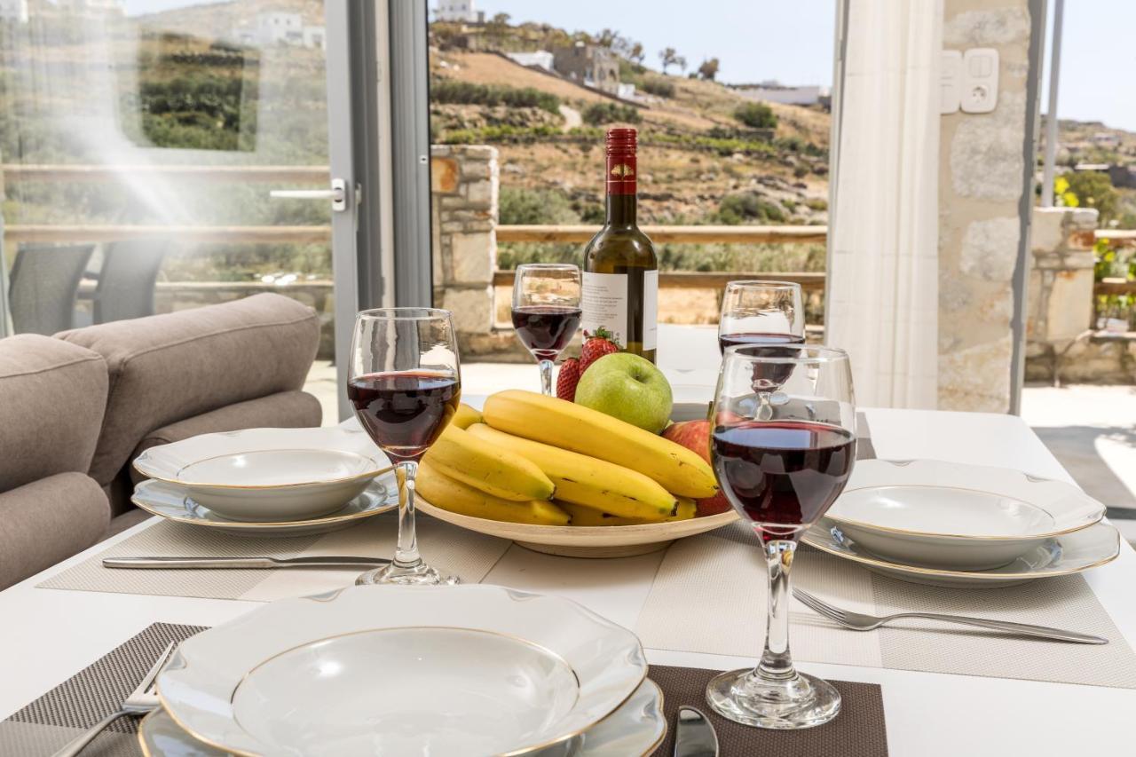 Вилла The Stone House Naxos Glinado Naxos Экстерьер фото